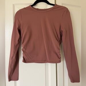 lululemon athletica Long Sleeve Top in Dusty Rose
